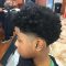 Curly Taper Afro Haircut