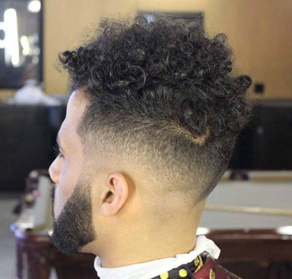 Full Taper Fade Afro Haircut