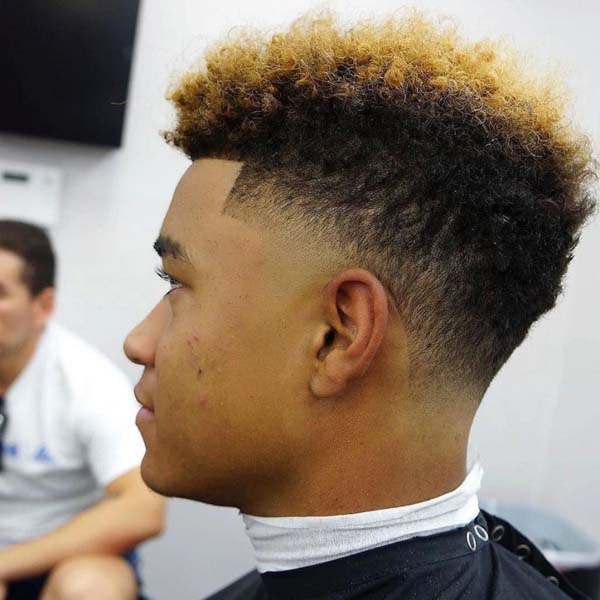 High Skin Fade Haircut For Black Men
