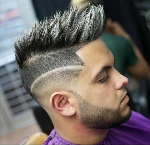 High Taper Haircut For Men
