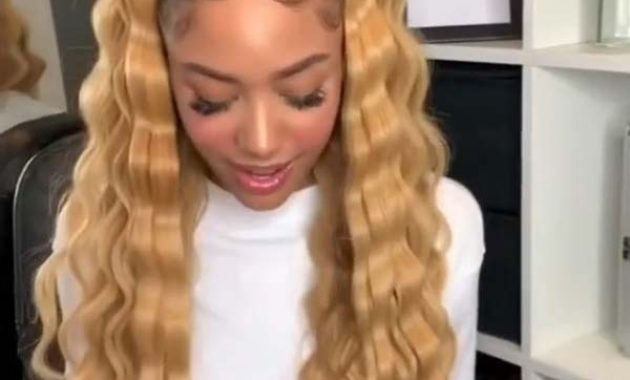 Long Blonde Hairstyles for Black Women 2020