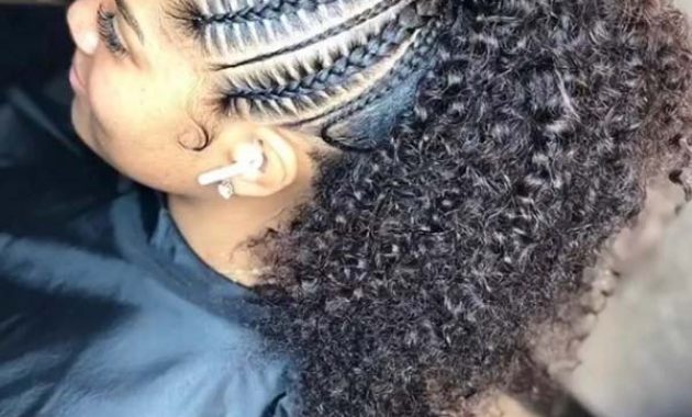 Long Curly Hairstyles with Ponyail for Black Women