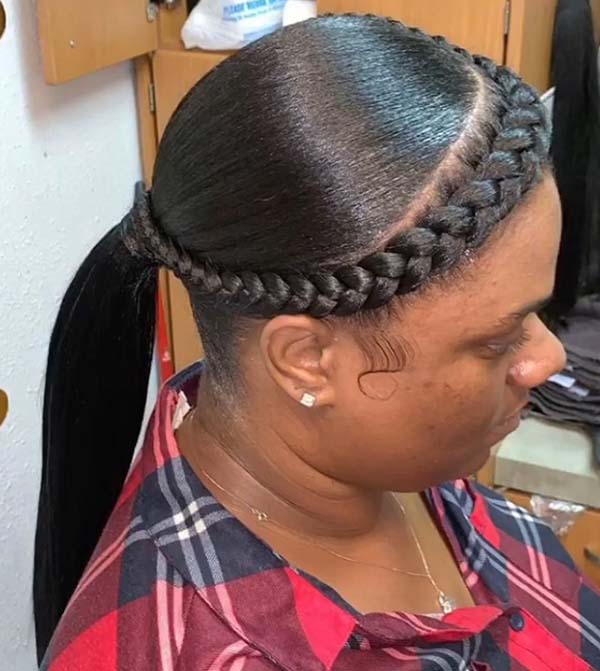 Long Hairstyles For Black Women With Braids 2020