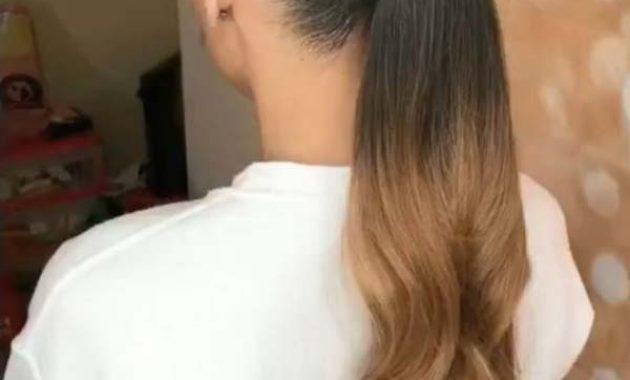 Long Hairstyles for Black Women with Ponytail 2020