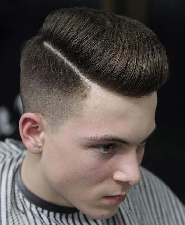 Modern Pompadour Haircut For Men