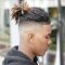 Mohawk Hairstyle With Side Taper Fade