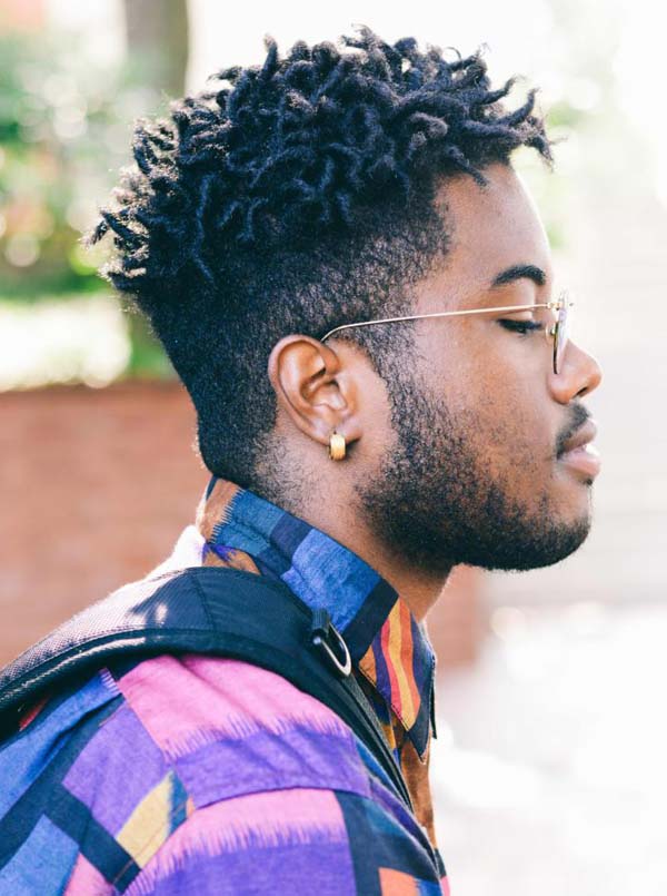 Short Taper Fade Haircuts With Dreads