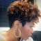 Short Tapered Haircut For Black Women