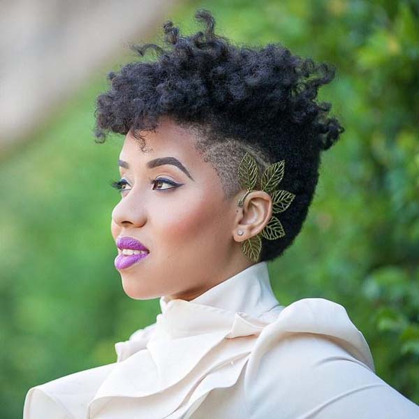 Short Tapered Haircuts for Natural Curly Hair 2020
