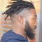 Taper Fade Haircut With Dreads For Men
