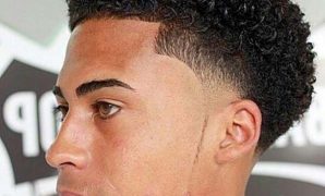 Taper Haircut Afro