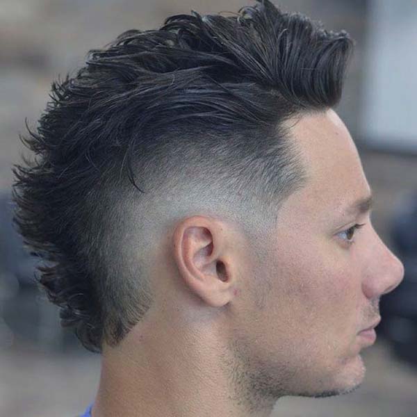 Taper Mohawk Haircut