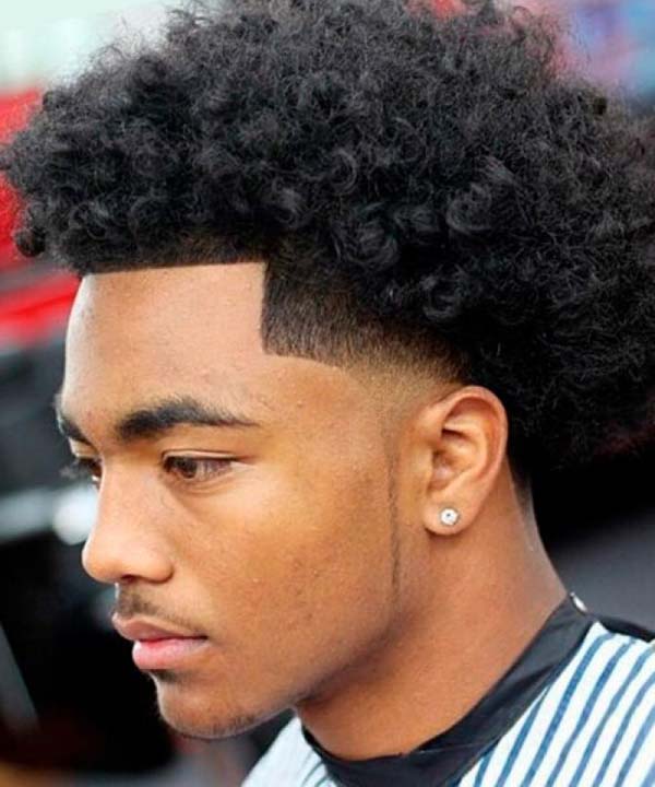 Tapered Haircuts for Black Hair with Curls