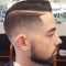 Tapered Sides Lined Up Fade With Hard Part