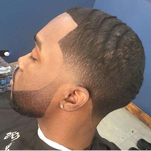 360 Waves Haircut Taper Fade