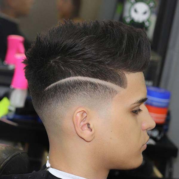 Blowout Straight Taper Haircut