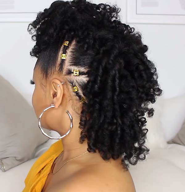 Braided Mohawk Hairstyles For African American And Black Hair