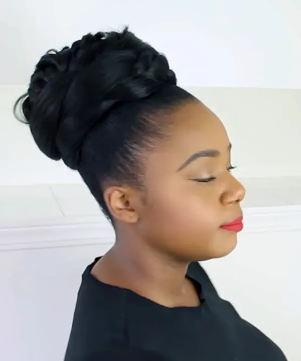 Bun Hairstyles For Black Women 2020