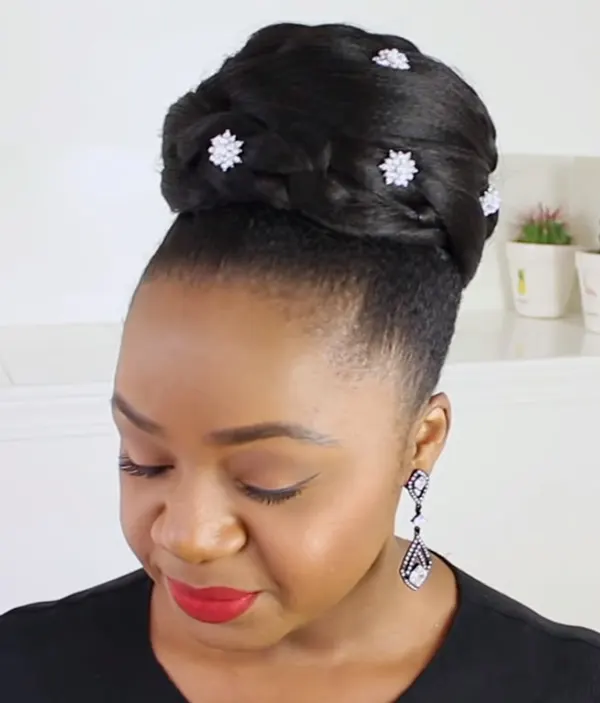 Bun Hairstyles For Black Women With Extensions