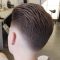 Classic All Around Taper Haircut Back Brushed