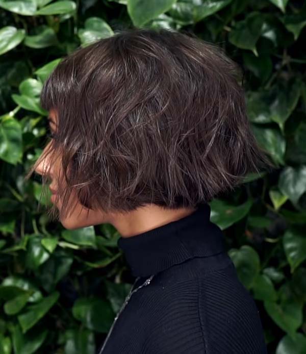 Cute Short Bob Hairstyles For Women With Bangs
