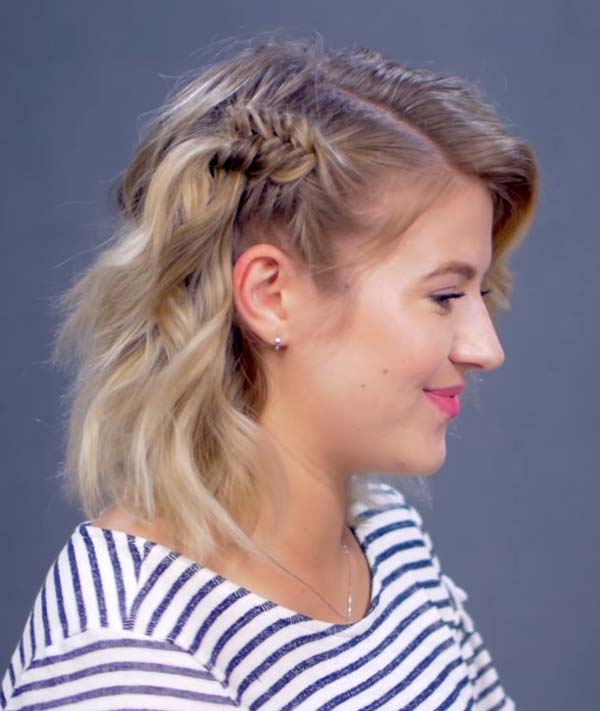 Cute Short Summer Hairstyles for Round Faces