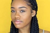 Cute Twist Braid Hairstyles for African American Women