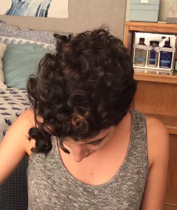 Easy Natural Short Curly Hairstyles
