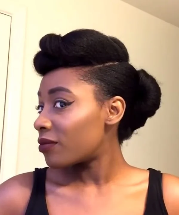 Easy Pin Up Hairstyles For Black Women
