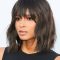 Easy Shoulder Length Hairstyles For Black Women With Bangs