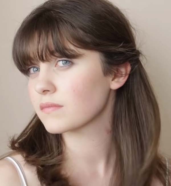 Easy Shoulder Length Hairstyles With Bangs