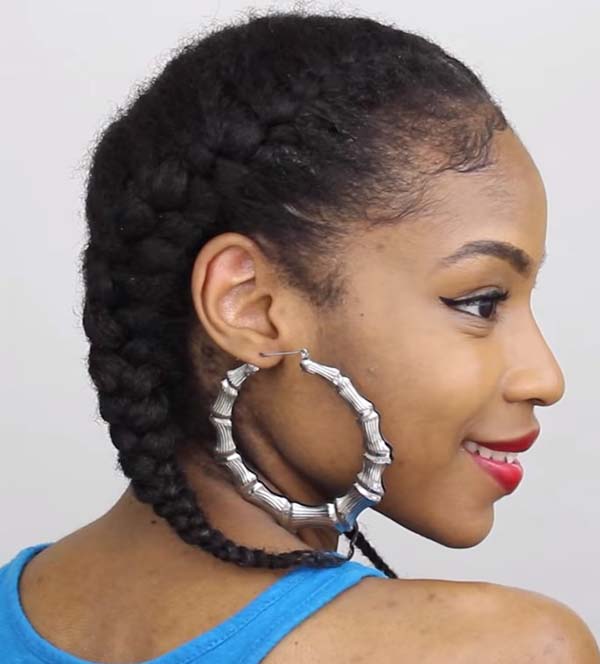 French Braid Hairstyles For African American Hair 2020