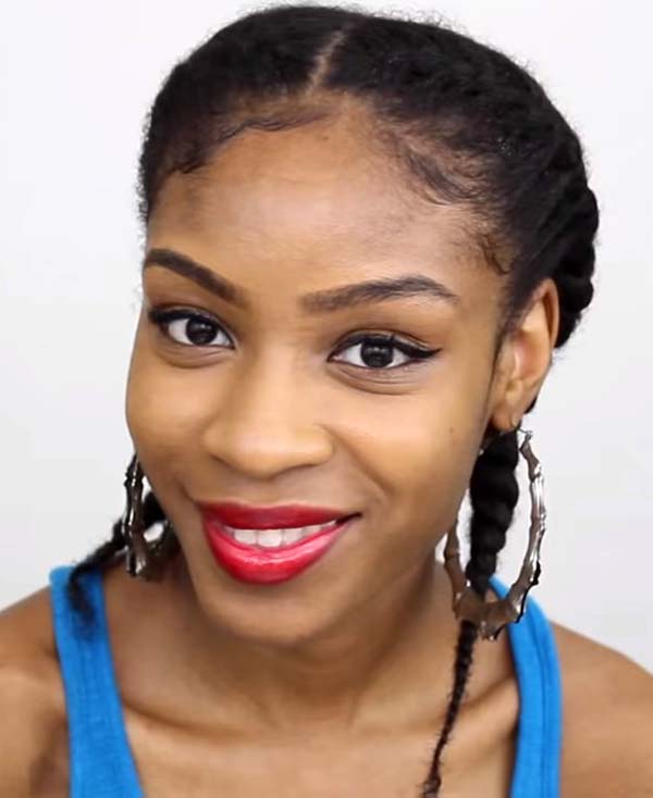 French Braid Hairstyles For African American Hair