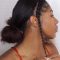 Medium Hairstyles For Black Women Over 40 With Braid And Bun