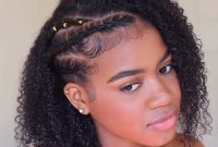 Medium Summer Hairstyles for Black Women with Braids