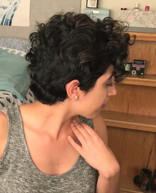 Natural Short Curly Hairstyles For Women
