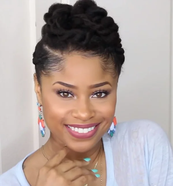 Natural Updo Hairstyles For Black Women