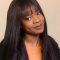 Sew In Hairstyles For Black Women With Bangs