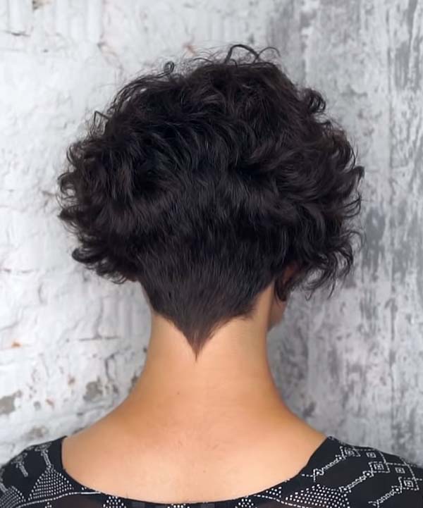 Short Bob Hairstyles For Thick Curly Hair
