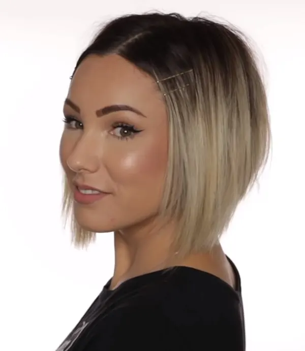Short Bob Hairstyles For Women With Clips