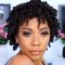 Short Curly Formal Hairstyles For Black Women