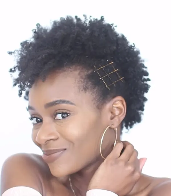 Short Curly Hairstyles For African American Women With Clips