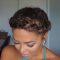 Short Curly Summer Hairstyles For Black Women With Braids