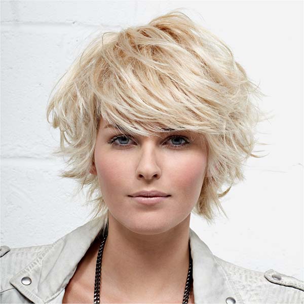 Volume Hair Style Very Best Feathery Short Haircut With The Ends