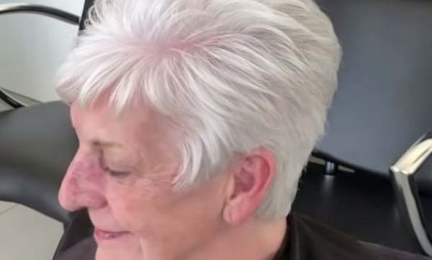 Short Hairstyles for Women over 50 with Fine Thin Hair