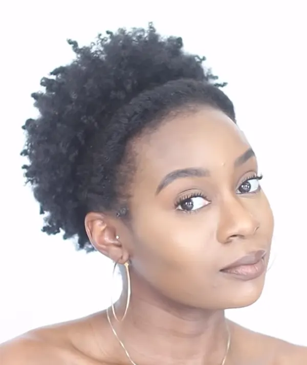 Short Naturally Curly Hairstyles for African American Women