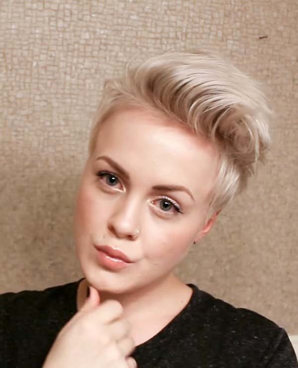 Short Shaved Hairstyles