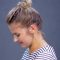 Short Summer Hairstyles For Round Faces With Bun