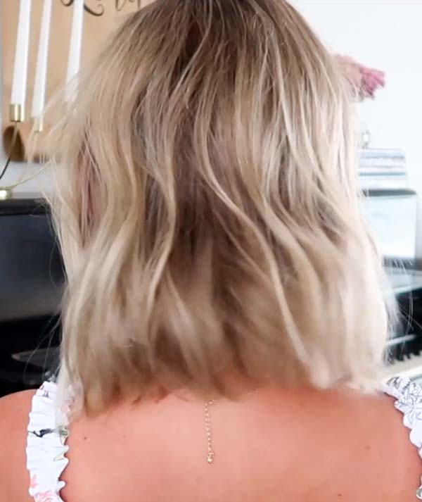 Shoulder Length Hairstyles For Thin Hair Back View