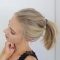Shoulder Length Hairstyles For Women With Ponytail
